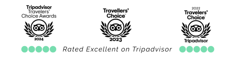 Tripadvisor Travelers' Choice Awards 2022 2023 2024 for Sail Kos Catamaran Cruises in Kos Greece